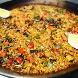 Verduras con habitas